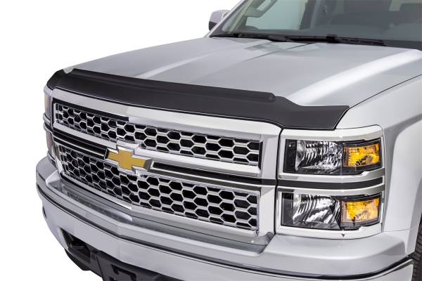 Auto Ventshade (AVS) - Auto Ventshade (AVS) Aeroskin II Hood Protector; Textured Black 436167