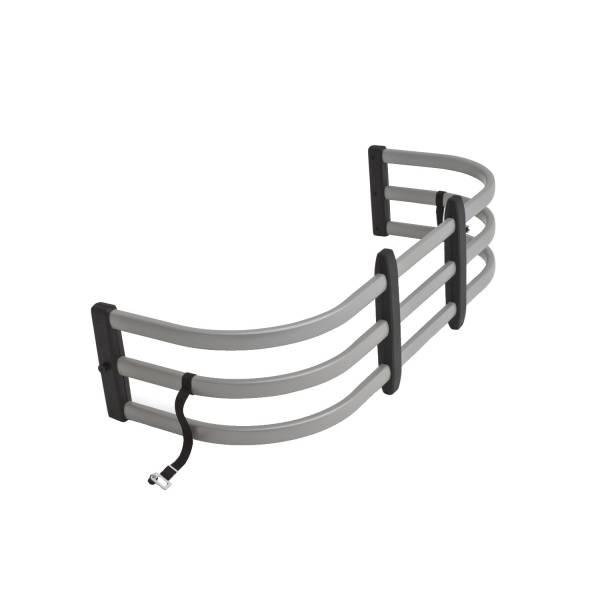 AMP Research - AMP Research BedXtender HD Max U-Shape Design - Silver 74813-00A