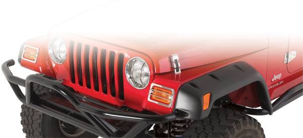 Smittybilt - Smittybilt Fender Flares - 6" Wide - Abs Plastic - Textured Black 17191