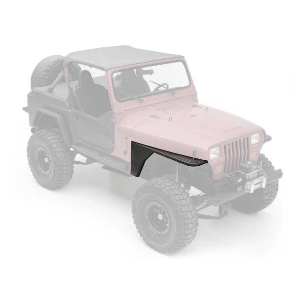 Smittybilt - Smittybilt XRC Front Tube Fenders - Black Textured 76866
