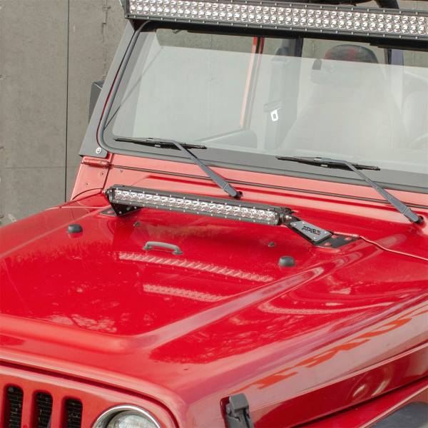 ARIES - ARIES Jeep TJ Hood Light and Brackets 1501302