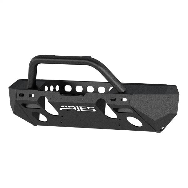 ARIES - ARIES TrailChaser Jeep Wrangler JK Steel Front Bumper (Option 4) 2082050