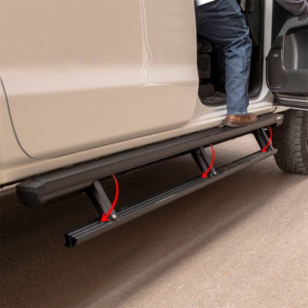 ARIES - ARIES ActionTrac 83.6" Powered Running Boards, Select Ford Ranger 3047923