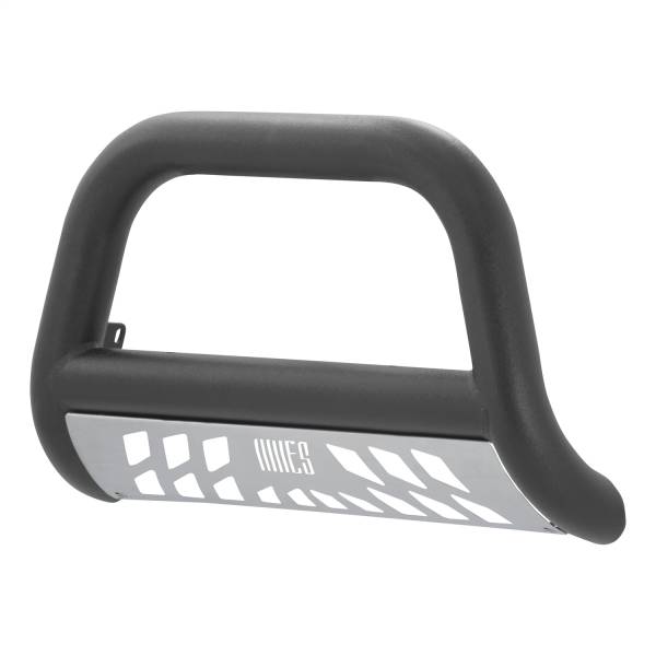 ARIES - ARIES Big Horn 4" Black Aluminum Bull Bar, Select Chevrolet Silverado, GMC Sierra 1500 AL45-4012