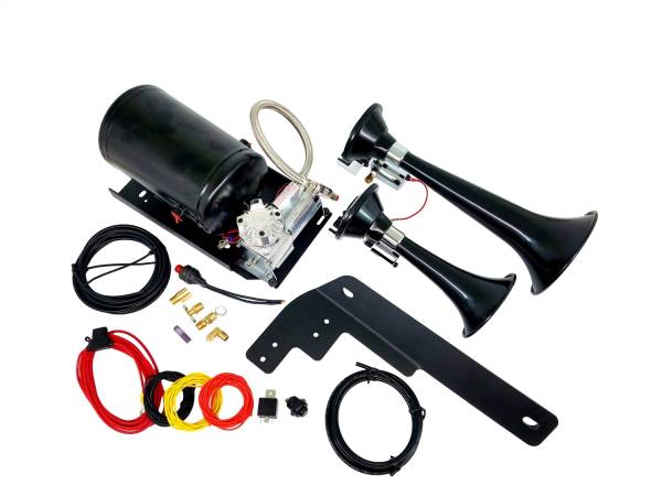 Kleinn Automotive Air Horns - Kleinn Automotive Air Horns Underhood Train Horn System GMTRK-1