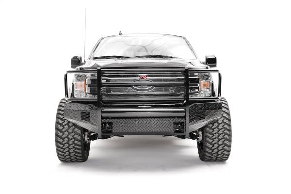 Fab Fours - Fab Fours Black Steel Front Bumper FF18-K4560-1