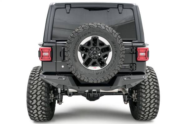 Fab Fours - Fab Fours Heavy Duty Rear Bumper JL18-Y1851-B