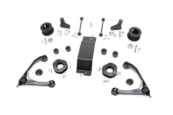 Rough Country - Rough Country 3.5in GM Suspension Lift Kit (07-16 4WD / 07-20 2WD 1500 SUV) 19331