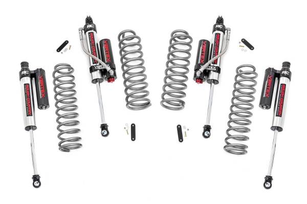Rough Country - Rough Country 2.5in Jeep Susp Lift Kit w/Vertex Adj Reservoir Shks (07-18 Wrangler JK, 2-door) 62450