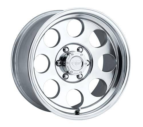 Pro Comp Wheels - Pro Comp Wheels Vintage Polished 16x10 6x5.5 4.5BS Offset -25mm Cap P/N 7425041 1069-6183
