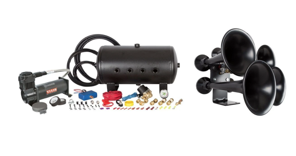 HornBlasters - HornBlasters 5.0 Gallon, separate tank/compressor; 145 psi HK-C5B-544K