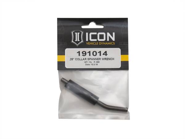 ICON Vehicle Dynamics - ICON Vehicle Dynamics .25" COLLAR SPANNER PIN WRENCH 191014