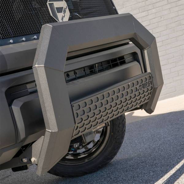 ARIES - ARIES AdvantEDGE 5-1/2" Black Aluminum Bull Bar, Select Silverado, Sierra 2500, 3500 2164003