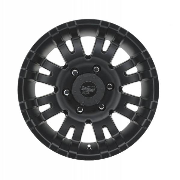 Pro Comp Wheels - Pro Comp Wheels Raven Satin Black 18x9.5 6x5.5 4.5BS Offset -19mm Cap P/N 8425041 5001-89583