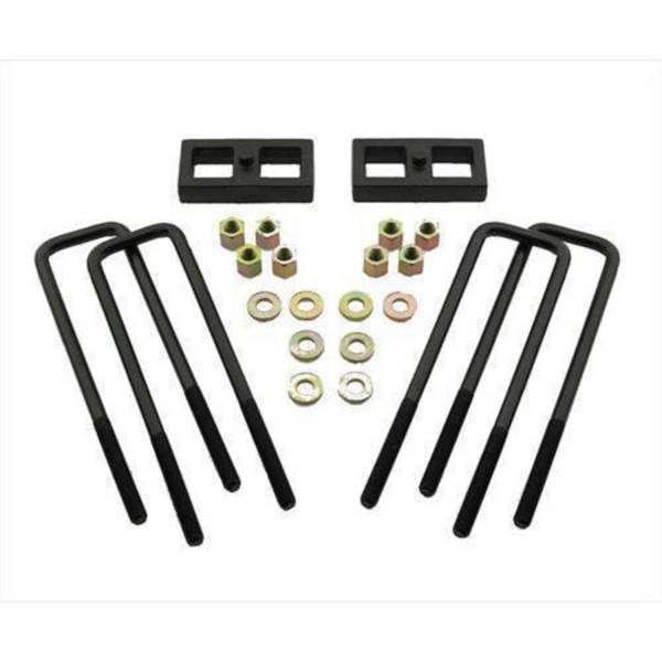 Pro Comp Suspension - Pro Comp Suspension 1 Inch Rear Lift Block With U-Bolt Kit 63201