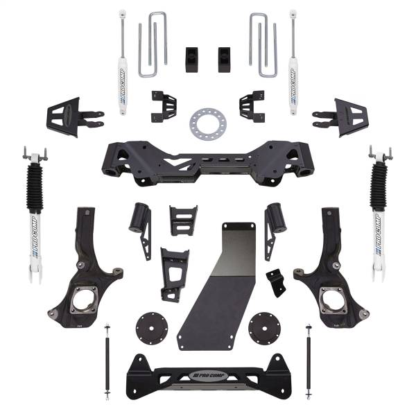 Pro Comp Suspension - Pro Comp Suspension KIT 6IN 11-15 GM2500 4WD KNUCKL K1085B