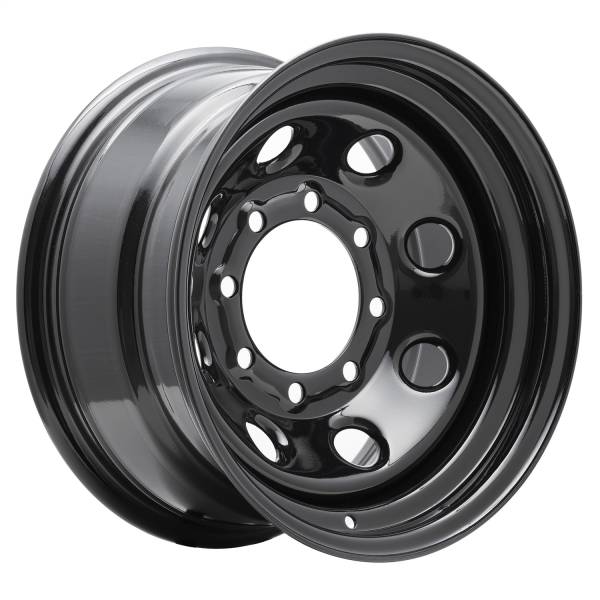 Pro Comp Steel Wheels - Pro Comp Steel Wheels Series 97 Gloss Black 16x8 8x6.5 4.25BS Offset -6mm Cap P/N 1515018 97-6881