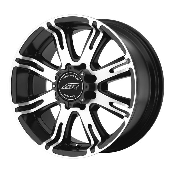 American Racing - American Racing AR708 20X9 6X5.5 Matte Black Machined|AR70829068520