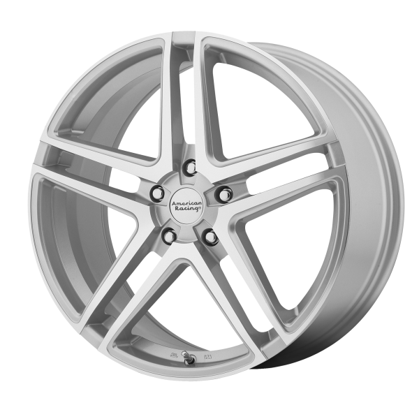 American Racing - American Racing AR907 18X8 5X120 Bright Silver Machined Face|AR90788052440