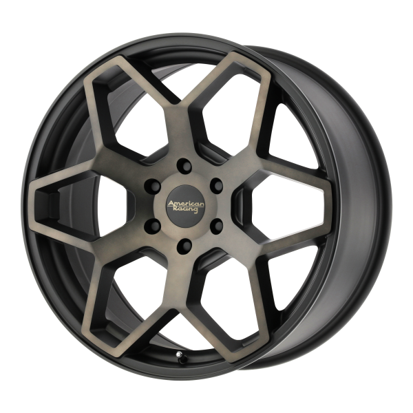 American Racing - American Racing AR916 18X8.5 6X5.5 Satin Black With Dark Tint Clear Coat|AR91688568935