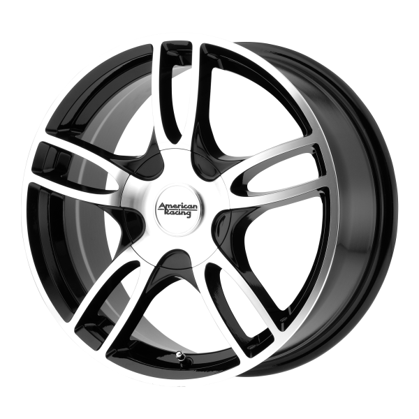American Racing - American Racing AR919 ESTRELLA 2 17X7.5 5X4.25/4.5 Gloss Black Machined|AR91977501345
