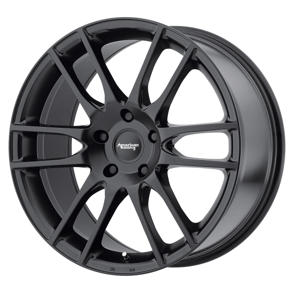 American Racing - American Racing AR937 PIVOT 20X8.5 5X120 Satin Black|AR93728552735