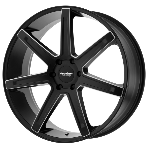 American Racing - American Racing AR938 REVERT 22X9.5 6X5.5 Satin Black Milled|AR93822968938