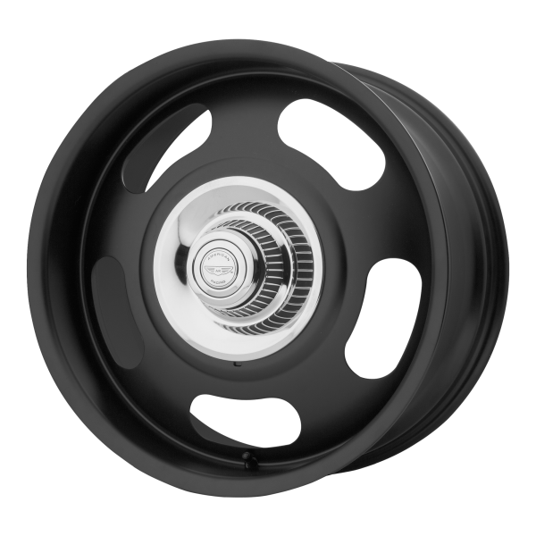 American Racing Vintage - American Racing Vintage VN506 17X7 BLANK Satin Black|VN50677000700