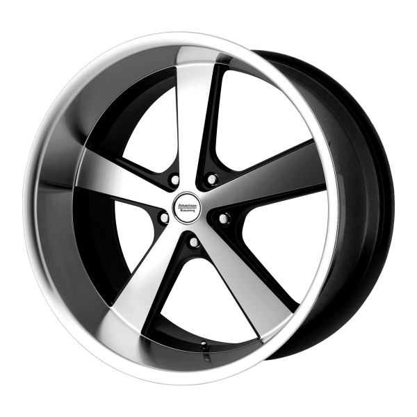 American Racing Vintage - American Racing Vintage VN701 NOVA 22X9 5X4.5 Gloss Black Machined|VN70122912315