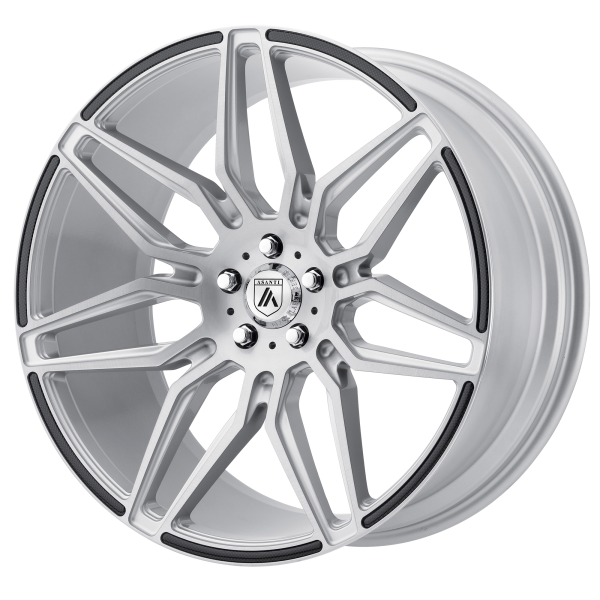 Asanti Black - Asanti Black ABL-11 SIRIUS 20X9 5X120 Brushed Silver Carbon Fiber Insert|ABL11-20905235SL
