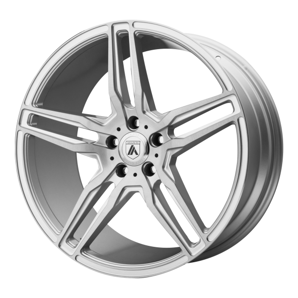 Asanti Black - Asanti Black ABL-12 ORION 19X9.5 BLANK Brushed Silver Carbon Fiber Insert|ABL12-19950025SL