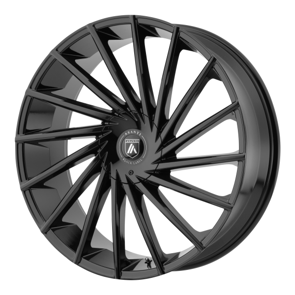 Asanti Black - Asanti Black ABL-18 MATAR 20X8.5 6X135/5.5 Gloss Black|ABL18-20856630GB