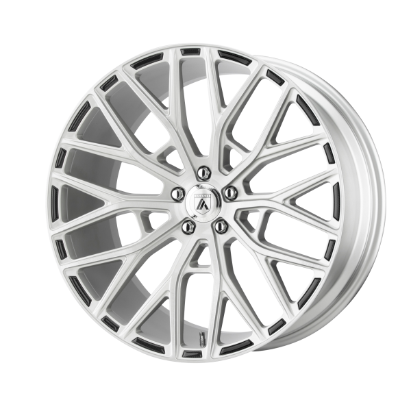 Asanti Black - Asanti Black ABL-21 LEO 22X10.5 5X120 Brushed Silver|ABL21-22055235SL