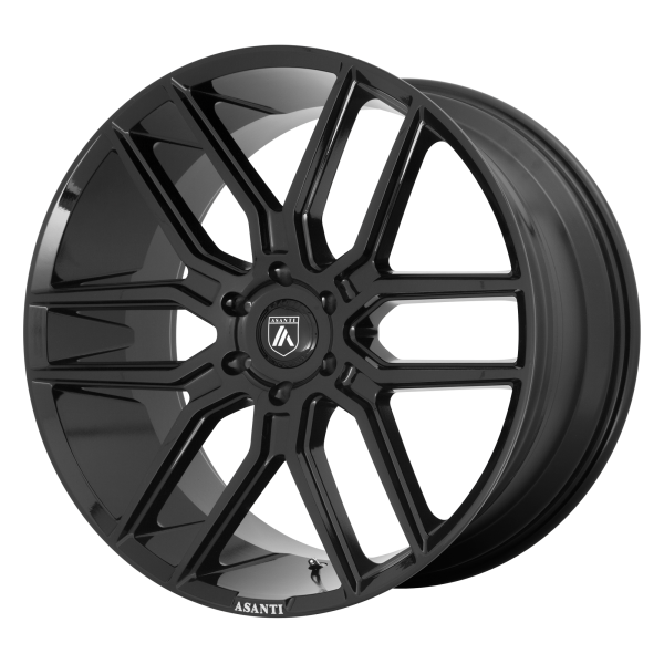 Asanti Black - Asanti Black ABL-28 BARON 22X9.5 6X5.5 Gloss Black|ABL28-22956230BK