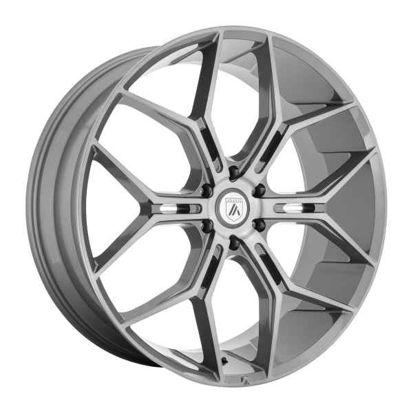 Asanti Black - Asanti Black ABL-38 MONARCH TRUCK 22X9.5 6X120 Titanium Brushed|ABL38-22957720TB
