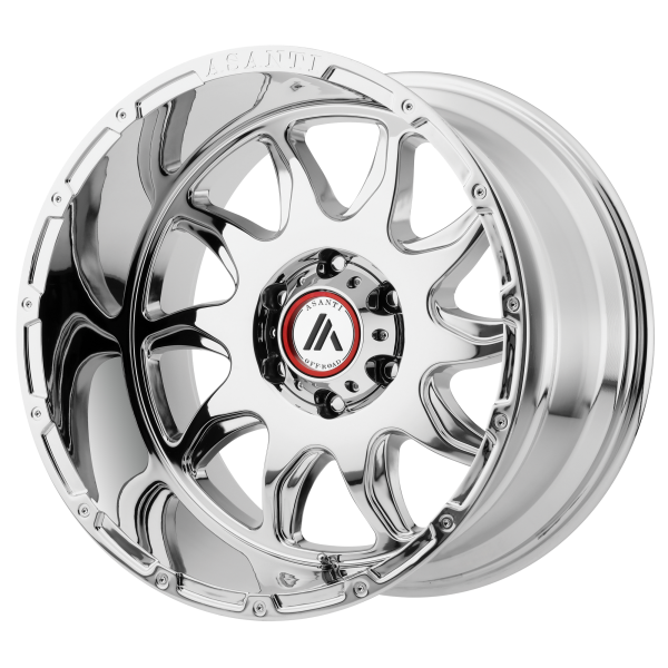 Asanti Off Road - Asanti Off Road AB810 BALLISTIC 20X9 8X170 Chrome|AB810-20908712NCH
