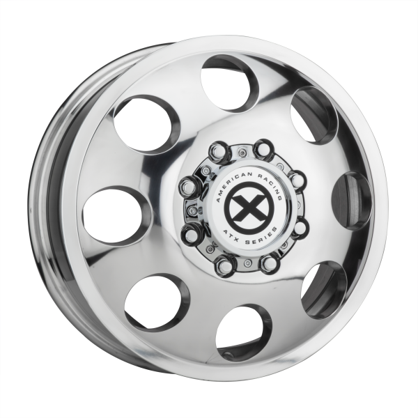 ATX Series - ATX Series AX204 BAJA DUALLY 16X6 8X6.5 Polished - Front|AX204660801111