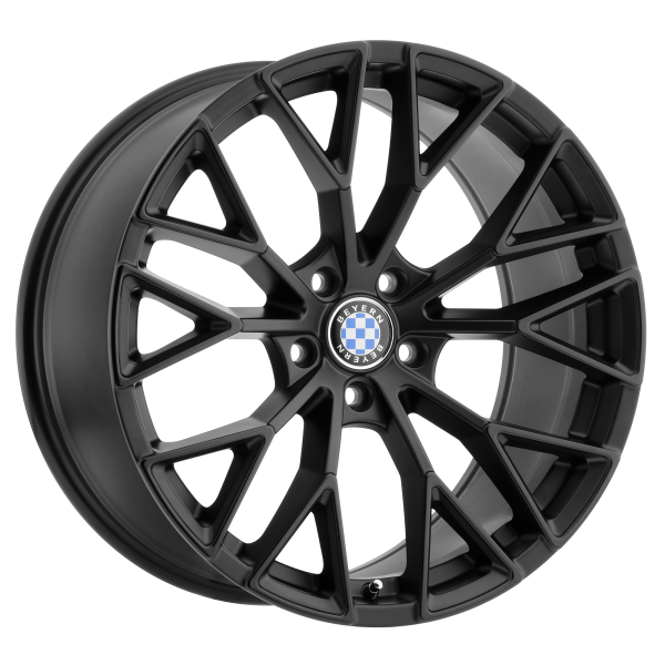 Beyern - Beyern ANTLER 19X9.5 5X120 Double Black - Matte Black W/ Gloss Black Face|1995BYL355120B72