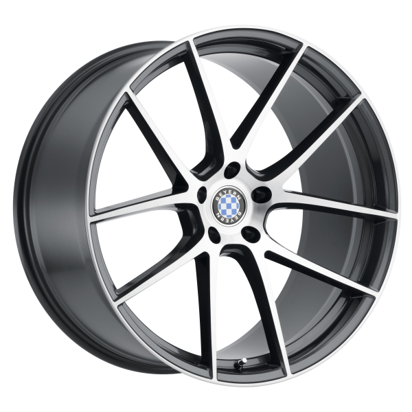 Beyern - Beyern RITZ 19X9.5 5X120 Gloss Gunmetal W/ Brushed Face|1995BFT455120G72