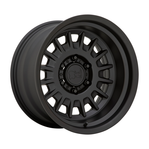Black Rhino - Black Rhino ALISO 17X8 6X5.5 Matte Black|1780ALS006140M06