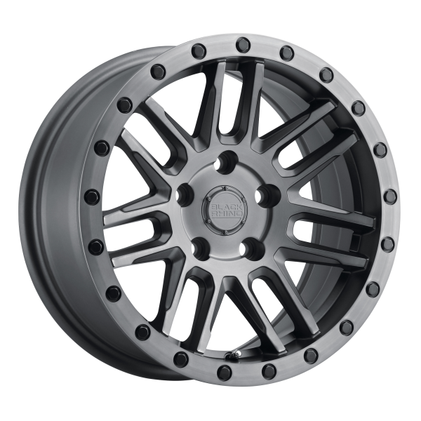 Black Rhino - Black Rhino ARCHES 18X9.5 5X150 Matte Brushed Gunmetal W/ Black Bolts|1895ACH125150G10