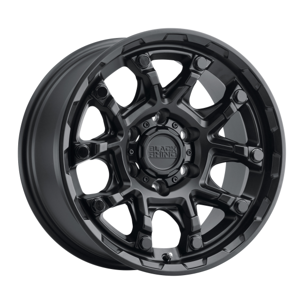 Black Rhino - Black Rhino ARK 17X8.5 6X120 Matte Black W/ Gloss Black Bolts|1785ARK006120M67
