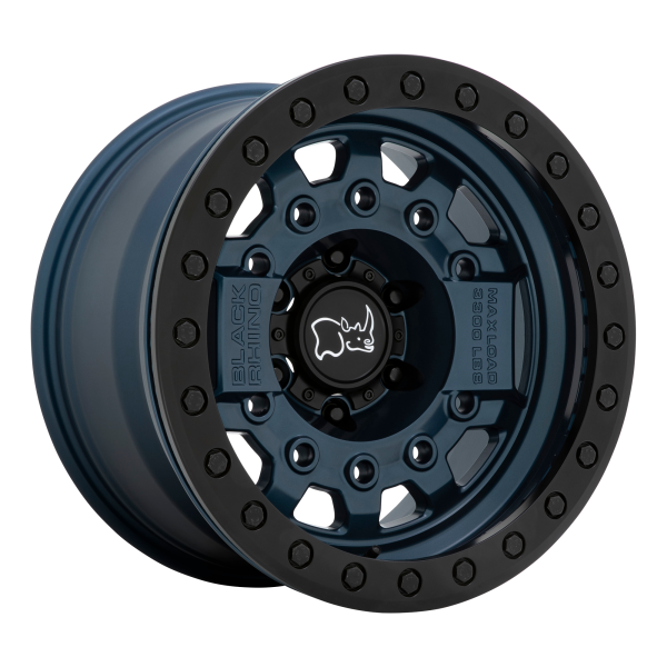 Black Rhino - Black Rhino AVENGER BEADLOCK 17X8.5 6X5.5 Navy Blue W/ Black Hardware|1785AVG-06140U12