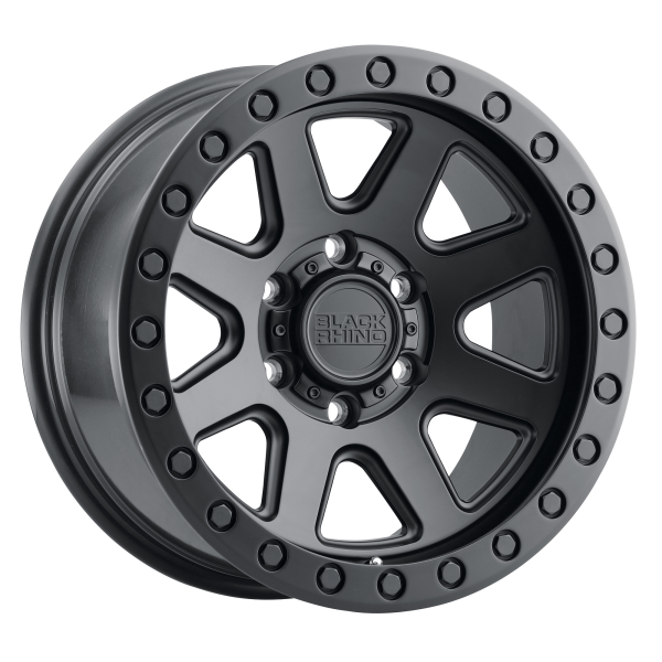 Black Rhino - Black Rhino BAKER 17X8.5 6X5.5 Matte Black|1785BKR-86140M12