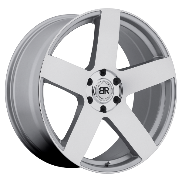 Black Rhino - Black Rhino EVEREST 20X9 5X150 Silver W/ Mirror-Cut Face|2090EVE255150S10