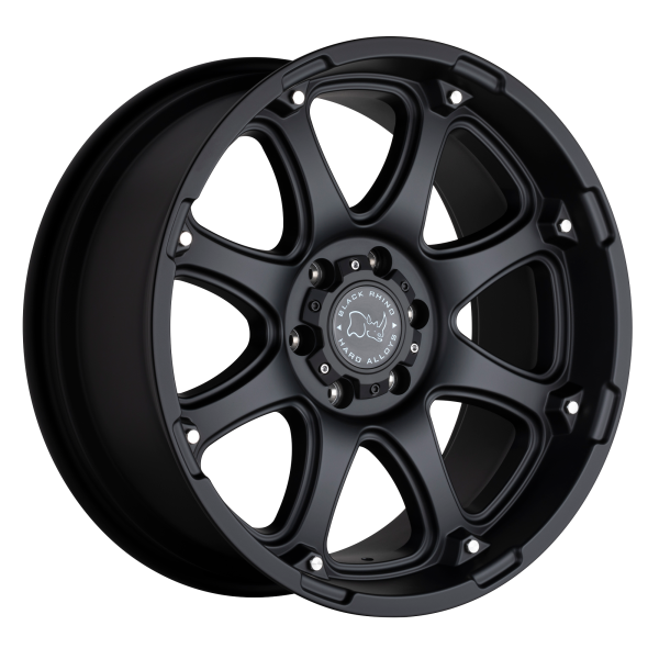 Black Rhino - Black Rhino GLAMIS 20X12 6X5.5 Matte Black|2012GLA-46140M12