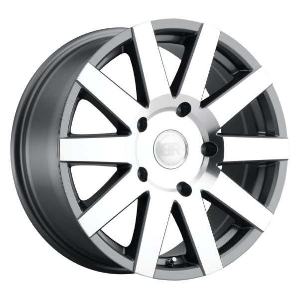 Black Rhino - Black Rhino JOURNEY 18X8 5X160 Gloss Gunmetal W/ Mirror-Cut Face|1880JRN485160G65
