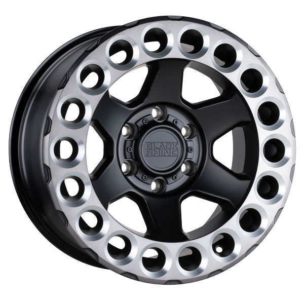 Black Rhino - Black Rhino ODESSA 20X9.5 6X5.5 Matte Black W/ Machined Tint Lip & Milled Rings|2095ODA-86140F12