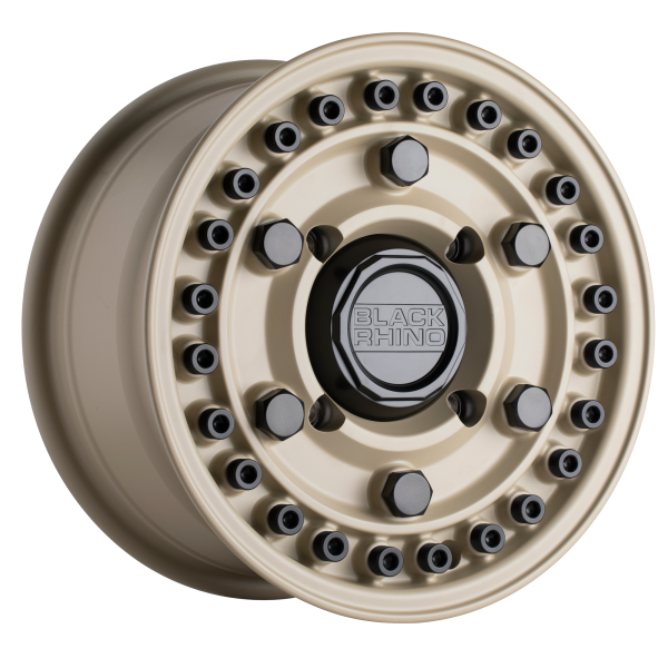 Black Rhino Powersports - Black Rhino Powersports ARMORY UTV 14X7 4X110 Desert Sand|1470ARY514110D80