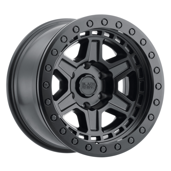 Black Rhino - Black Rhino RENO 17X9 5X4.5 Matte Black W/ Brass Bolts|1790REN-85114M71